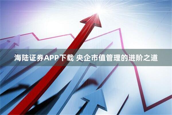 海陆证券APP下载 央企市值管理的进阶之道