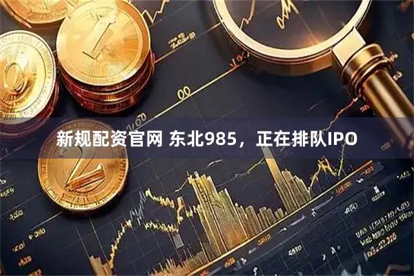 新规配资官网 东北985，正在排队IPO
