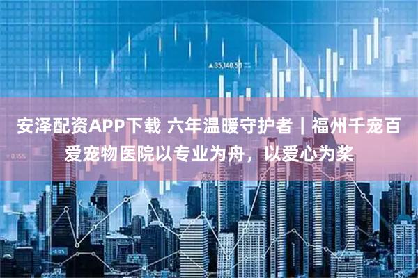 安泽配资APP下载 六年温暖守护者｜福州千宠百爱宠物医院以专业为舟，以爱心为桨